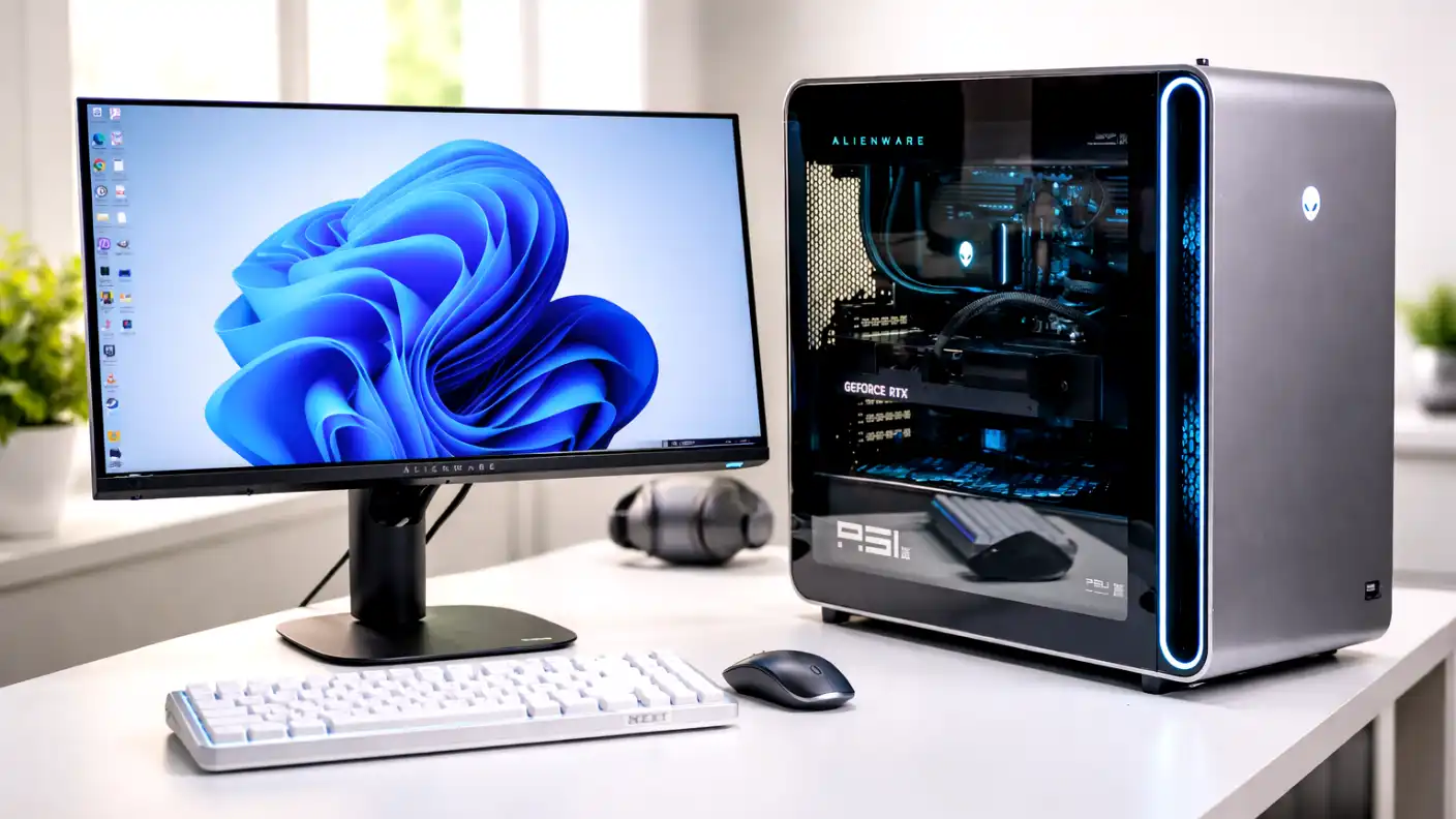 Alienware gaming setup