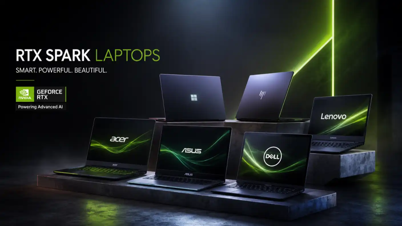 Nvidia's new RTX Spark laptops